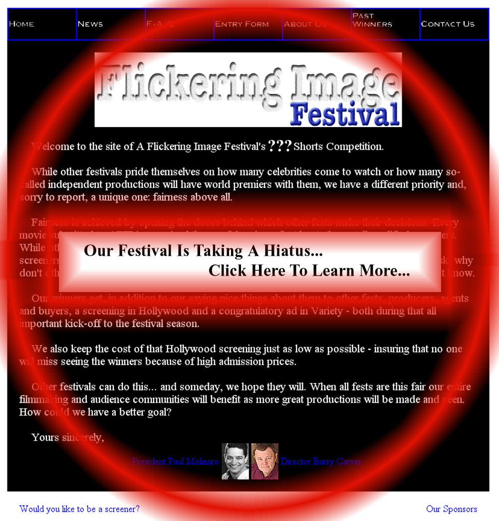 Go To http://ActorsBone.com/Shorts/News.html